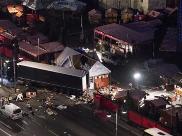 Lugar del atentado terrorista de Berl&iacute;n