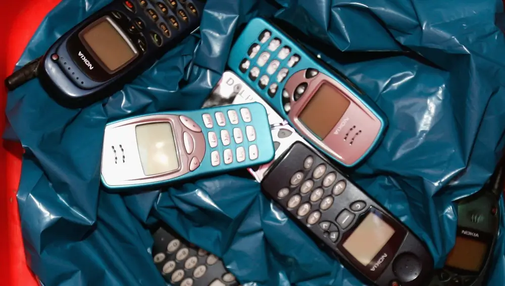 Teléfonos móviles antiguos
