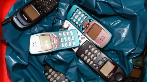 Teléfonos móviles antiguos Teléfonos móviles antiguos