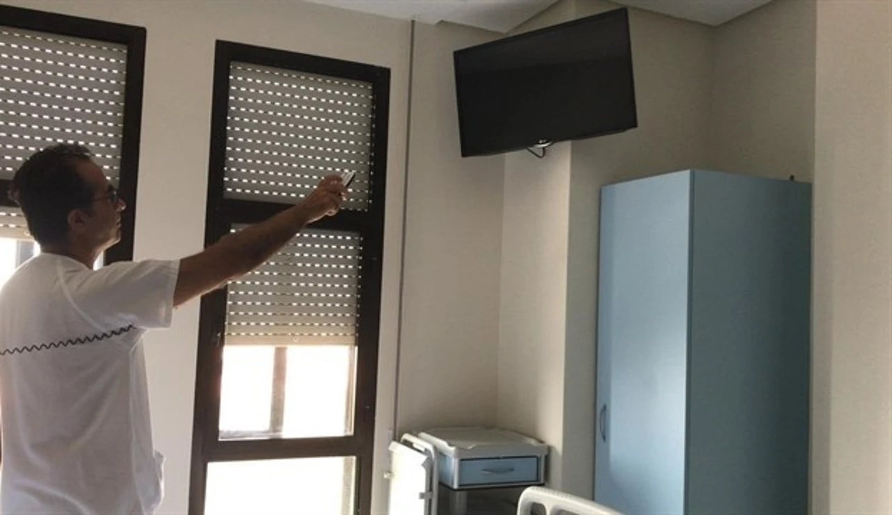 Imagen de archivo de la habitación de un hospital