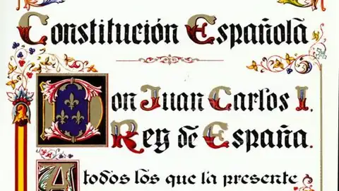 Constitución española Constitución española