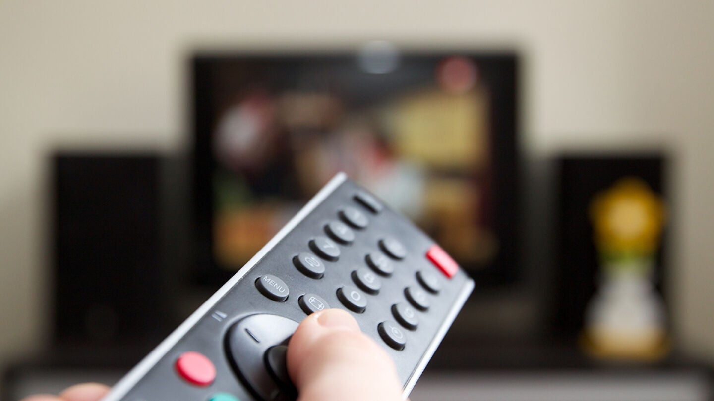 Mando de televisi&oacute;n