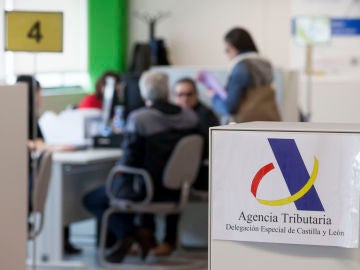 Foto de archivo de una oficina de la Agencia Tributaria
