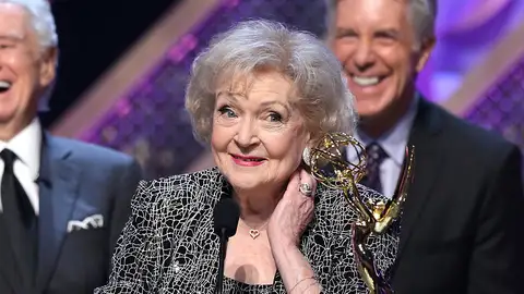 La actriz Betty White La actriz Betty White