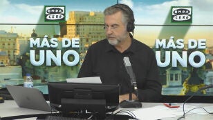 Carlos Alsina durante una emisi&oacute;n de 'M&aacute;s de Uno'