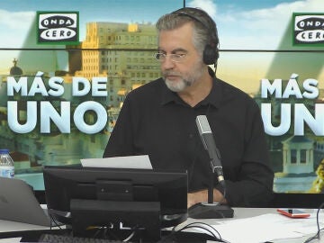 Carlos Alsina durante una emisi&oacute;n de 'M&aacute;s de Uno'