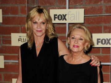 Melanie Griffith y Tippi Hedren en 2012