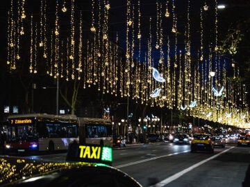 Luces de Navidad en Barcelona