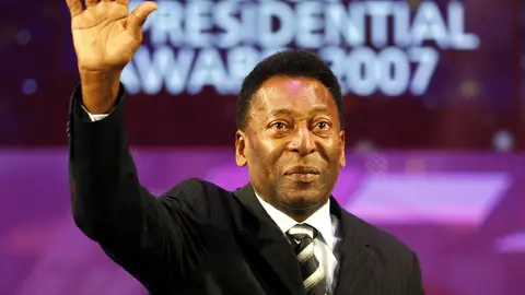 Pelé, en una imagen de archivo Pelé, en una imagen de archivo