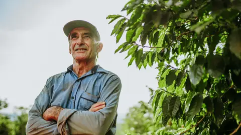 Imagen de archivo de un agricultor Imagen de archivo de un agricultor