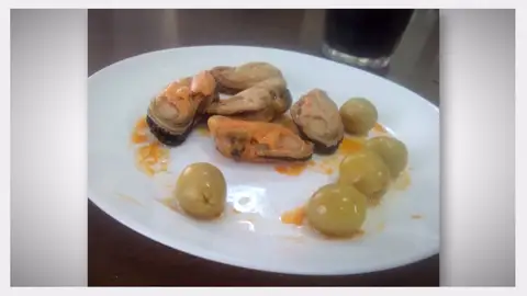 Primer plato en una residencia de ancianos Primer plato en una residencia de ancianos