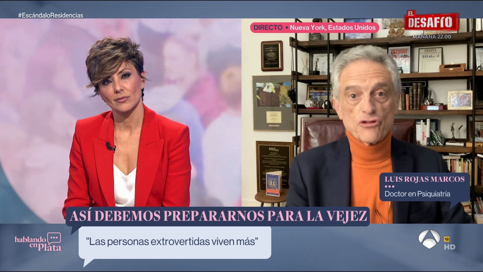 Luis Rojas Marcos, psiquiatra: 