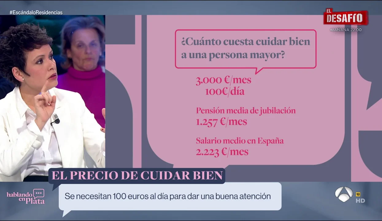 Susana del Cid: “Cuidar a un mayor cuesta 3.000 euros al día”