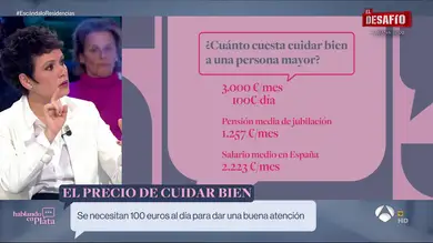 Susana del Cid, trabajadora social en una residencia: “Cuidar a un mayor cuesta 3.000 euros al mes” Susana del Cid, trabajadora social en una residencia: “Cuidar a un mayor cuesta 3.000 euros al mes”