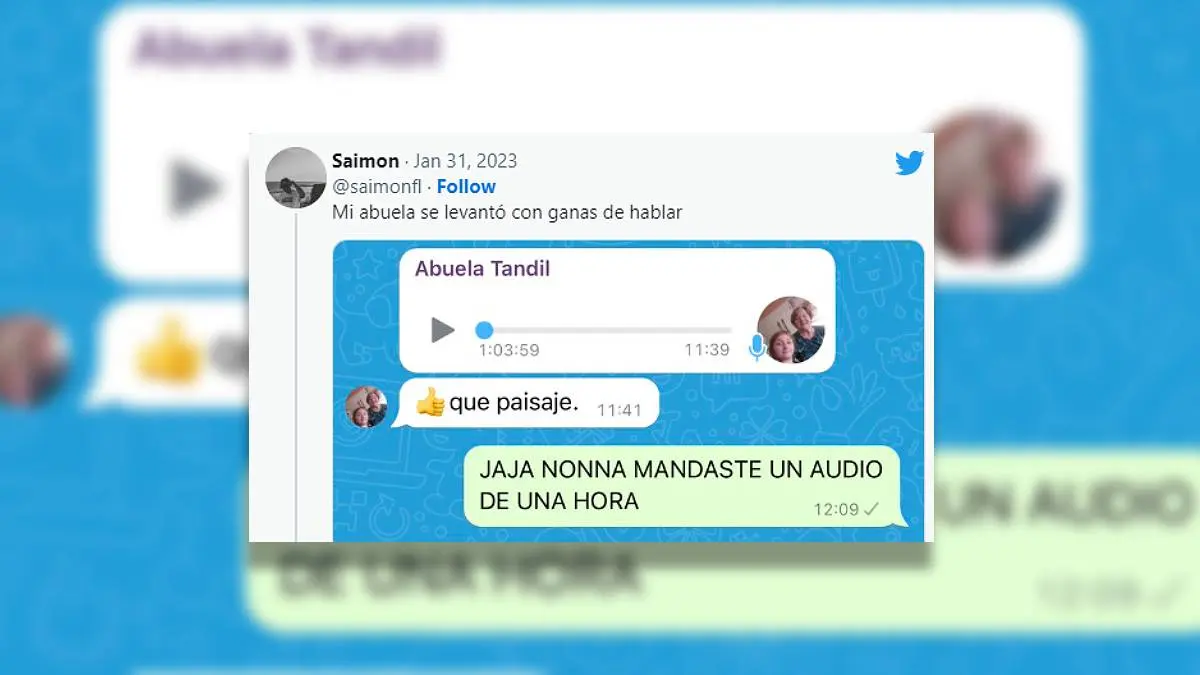 "Mi abuela se levant&oacute; con ganas de hablar"