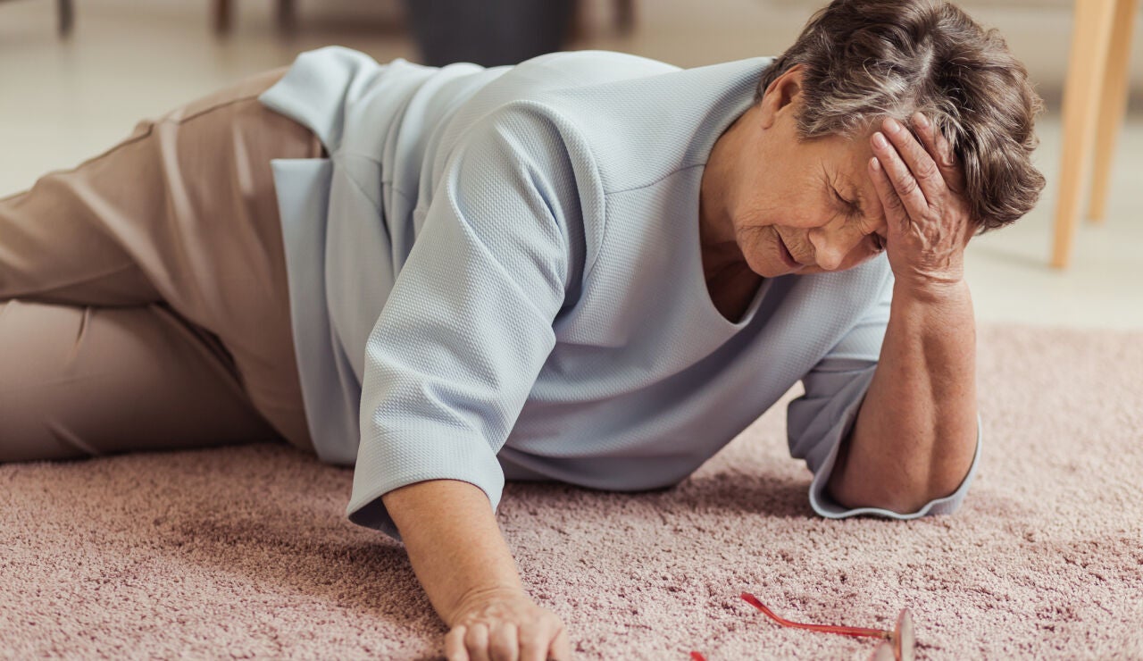 Persona mayor que ha sufrido una ca&iacute;da