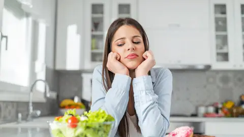 Mujer a dieta Mujer a dieta