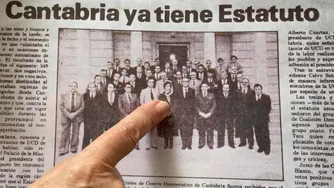 Recorte de una noticia de periódico de 1979 donde aparece Celestina Sánchez Recorte de una noticia de periódico de 1979 donde aparece Celestina Sánchez