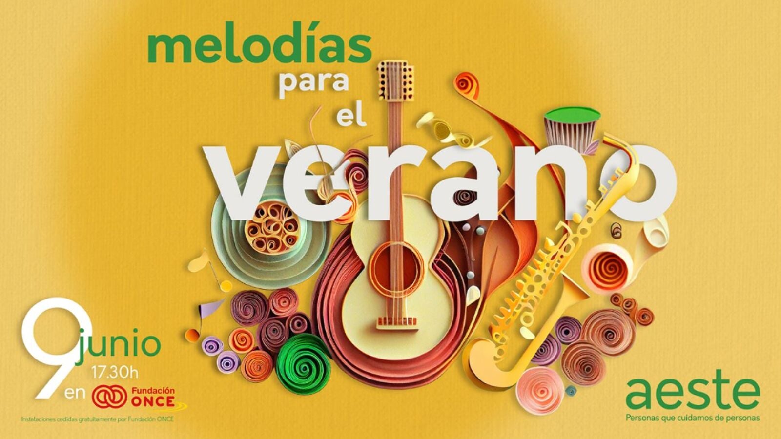 ‘Melodías para el verano’, un concierto que podrán disfrutar más de 200 personas mayores