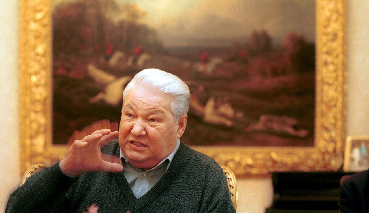 Boris Yeltsin, presidente de Rusia