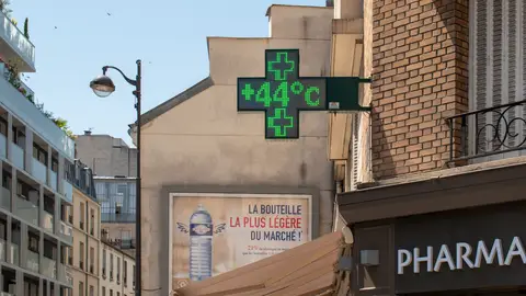 Temperatura de más de 44 grados Temperatura de más de 44 grados