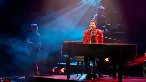 Lionel Richie durante su concierto en España Lionel Richie durante su concierto en España