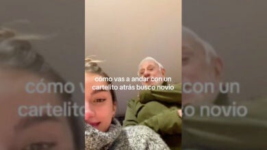 El abuelo viral que le da consejos de amor a su nieta: 