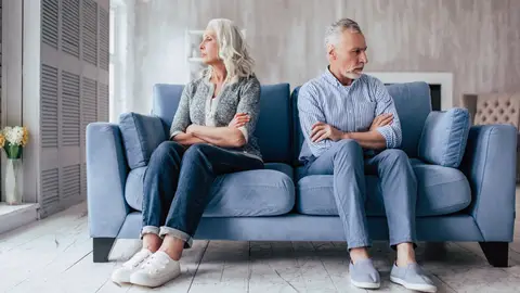 Pareja divorciada Pareja divorciada