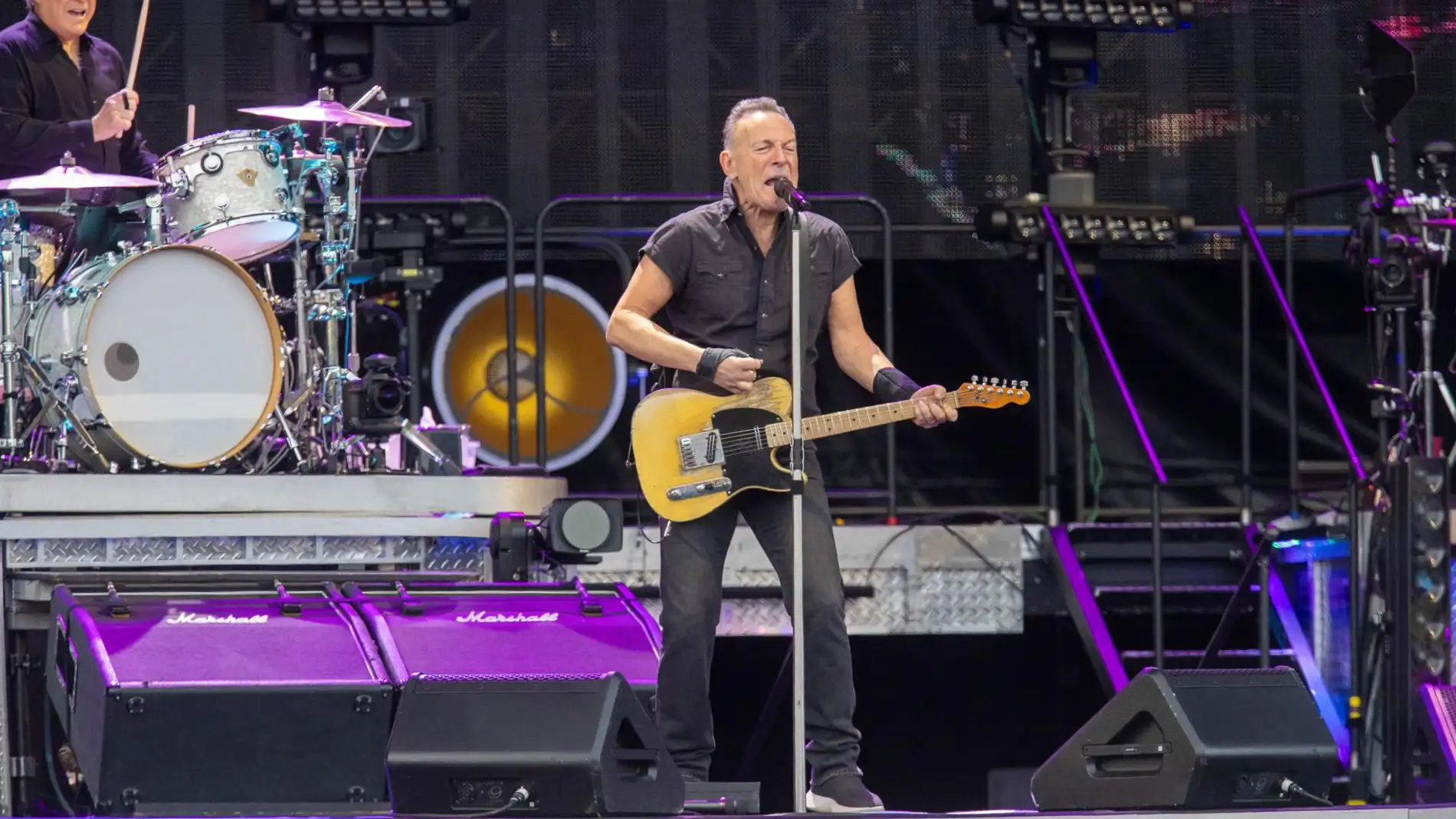 Bruce Springsteen en el escenario