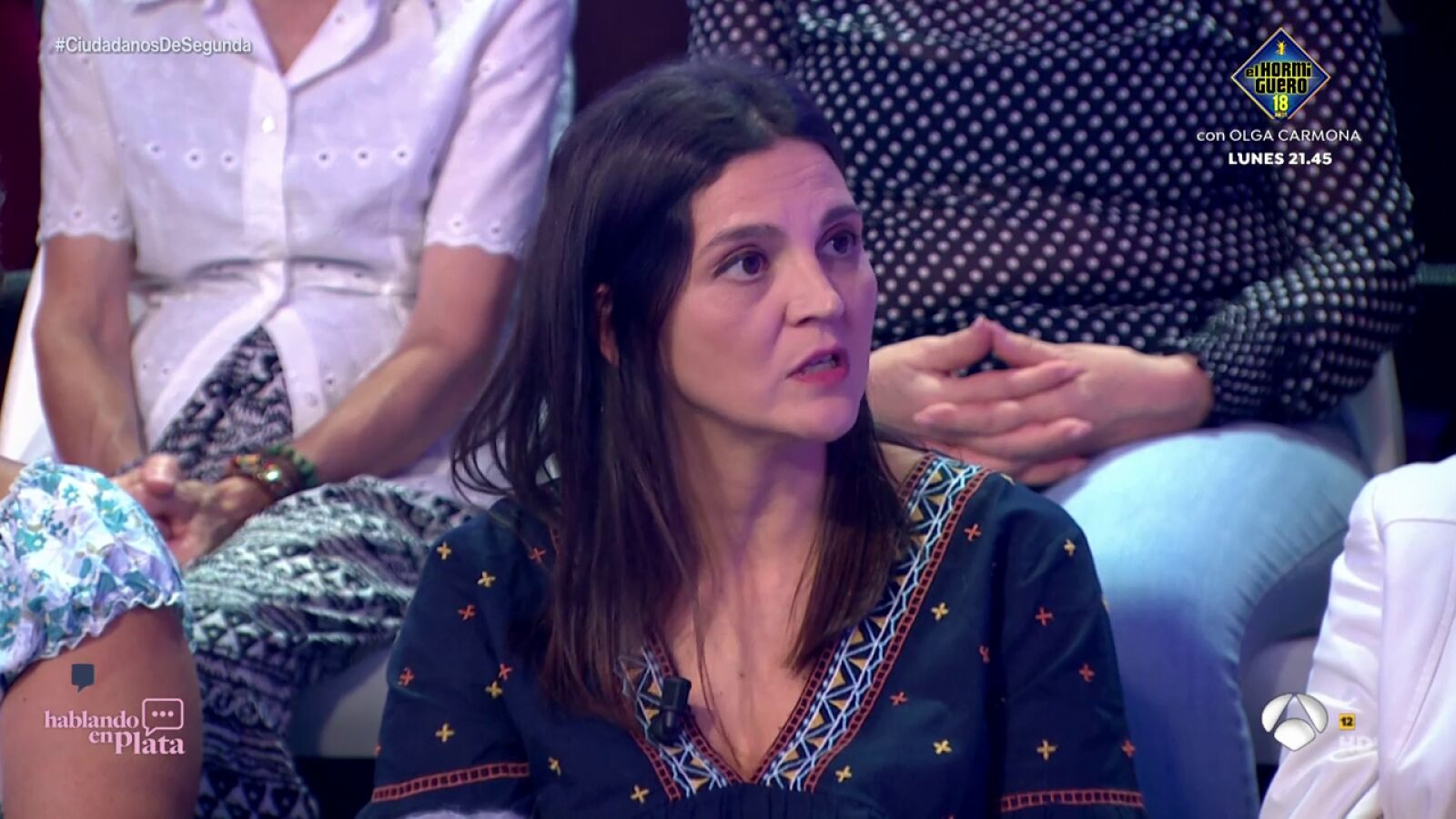 Olalla Arranz, empleada de la banca: 