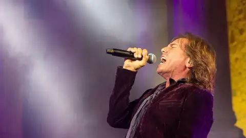 El cantante de la banda sueca de rock, Europe, Joey Tempest. El cantante de la banda sueca de rock, Europe, Joey Tempest.
