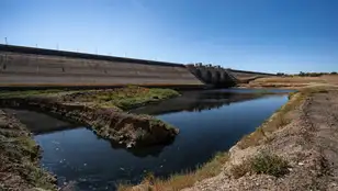 Embalse del Bajada del pantano de Sierra Boyera en la localidad cordobesa de Belmez 
