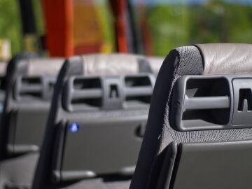 Asientos de autob&uacute;s.