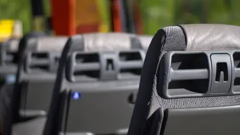Asientos de autobús. Asientos de autobús.
