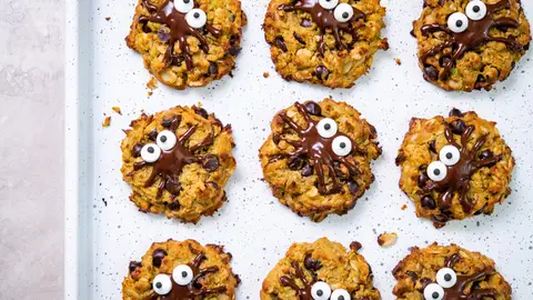 Galletas de araña de aguacate y chocolate Galletas de araña de aguacate y chocolate