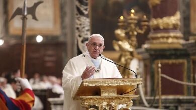 El papa Francisco revela que no será enterrado junto al resto de pontífices