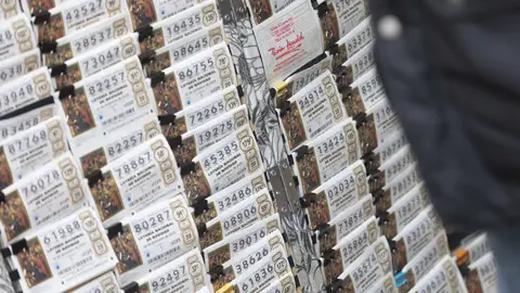 Varios décimos de la administración de lotería Doña Manolita Varios décimos de la administración de lotería Doña Manolita