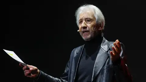 El actor José Sacristán durante el homenaje a María Dolores Pradera El actor José Sacristán durante el homenaje a María Dolores Pradera