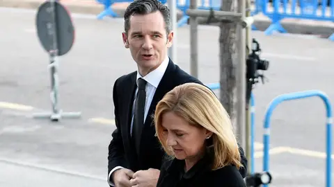 La infanta Cristina e Iñaki Urdangarin durante el caso Noós La infanta Cristina e Iñaki Urdangarin durante el caso Noós