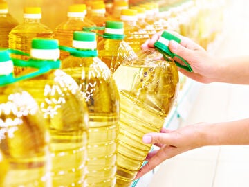 Aceite de oliva en el supermercado