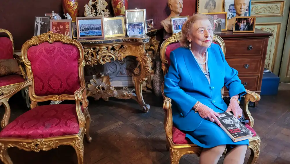 La princesa Elettra Marconi, de 93 años