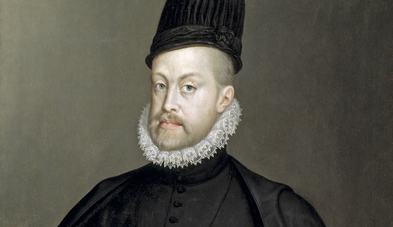 Retrato de Felipe II rey de Espa&ntilde;a por Sofonisba Anguissola