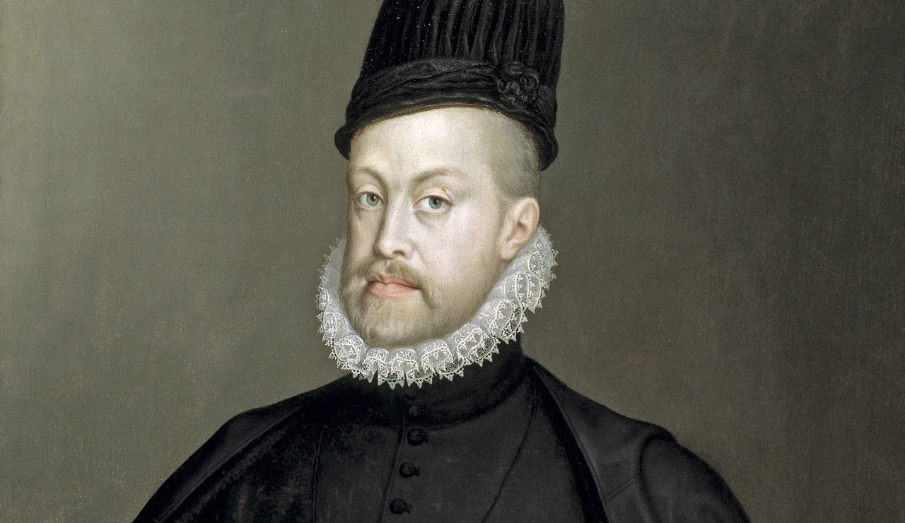 Retrato de Felipe II rey de España por Sofonisba Anguissola