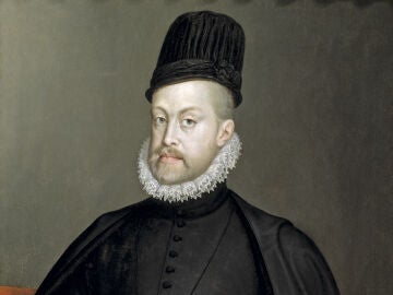 Retrato de Felipe II rey de Espa&ntilde;a por Sofonisba Anguissola