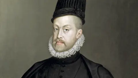 Retrato de Felipe II rey de España por Sofonisba Anguissola Retrato de Felipe II rey de España por Sofonisba Anguissola