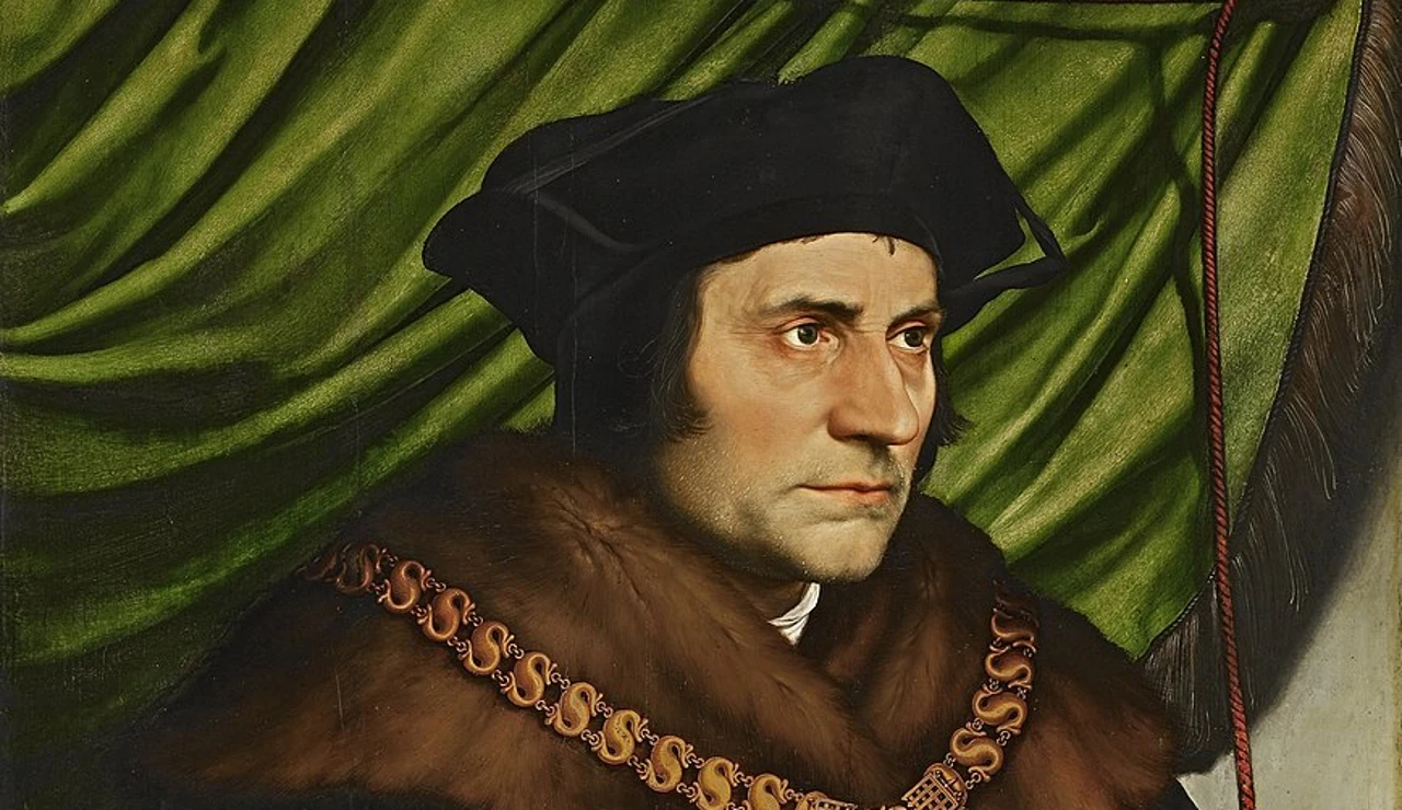 Retrato de Tomás Moro por Hans Holbein el Joven