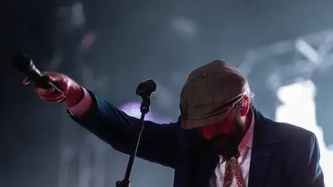 El cantante dominicano Juan Luis Guerra El cantante dominicano Juan Luis Guerra