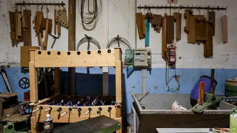 El último fabricante de futbolines de la Comunidad Valenciana El último fabricante de futbolines de la Comunidad Valenciana