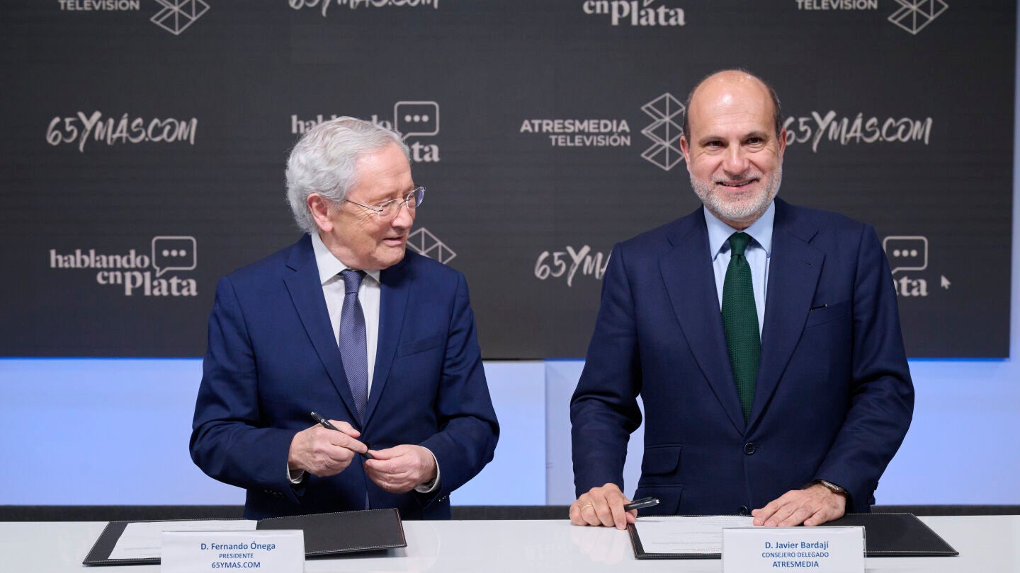 Fernando &Oacute;nega (izda.) y Javier Bardaj&iacute;