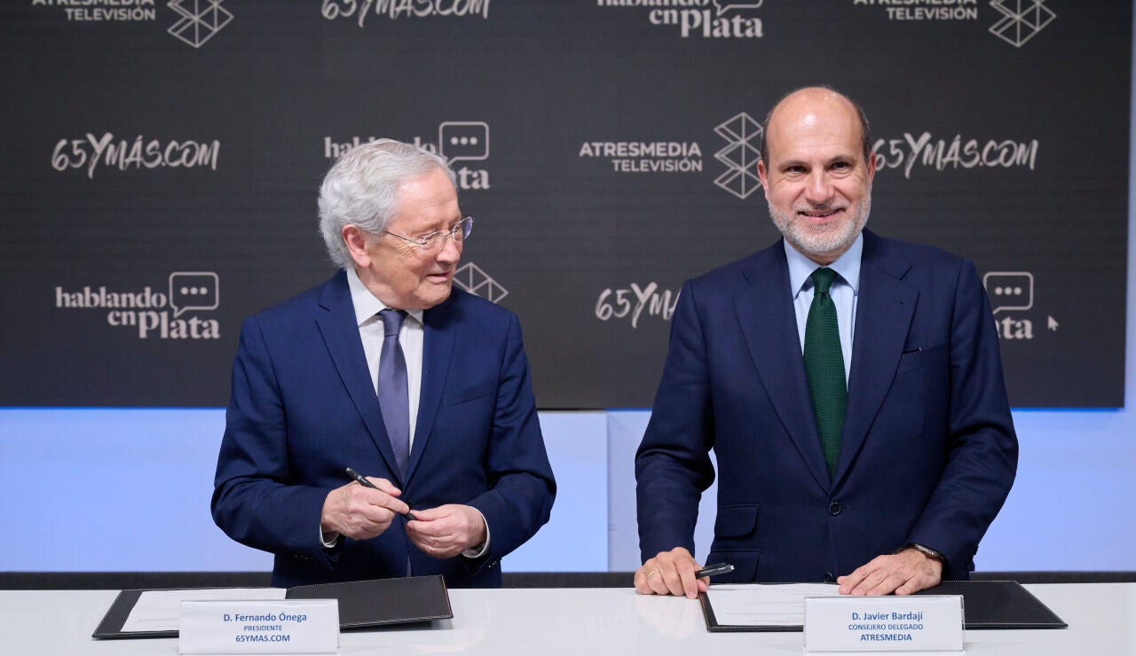 Fernando &Oacute;nega (izda.) y Javier Bardaj&iacute;